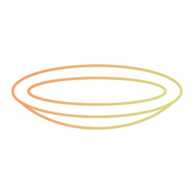 Yiyecek ve içecek sembolünün vektör çizimi