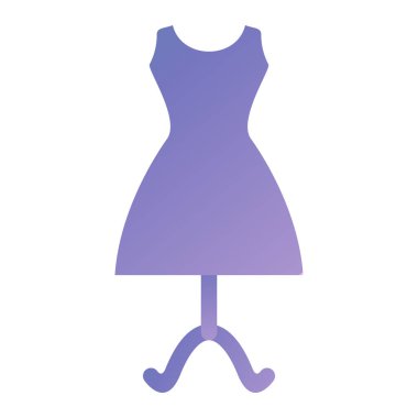 Elbise. Web simgesi basit illüstrasyon