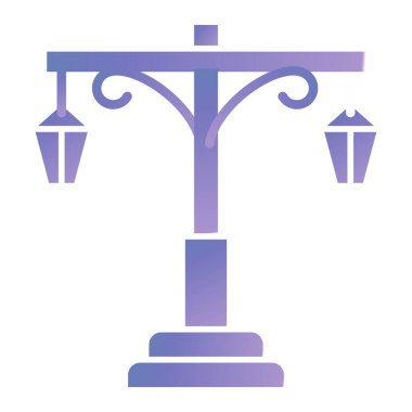 Fener. Web simgesi basit illüstrasyon