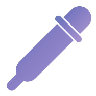 pipette simgesi vektör çizimi