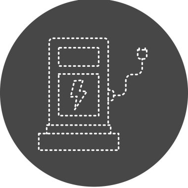 Electric Charge icon, vector illustration simple design