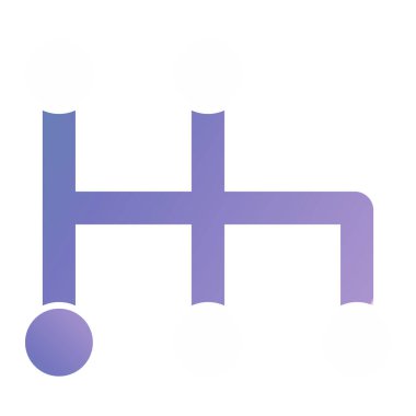 Hastane. Web simgesi basit illüstrasyon