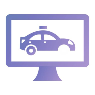 Araba servisi. Web simgesi