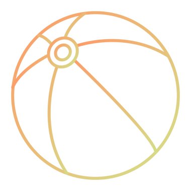 ball, web simple icon illustration