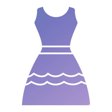 Elbise. Web simgesi basit illüstrasyon