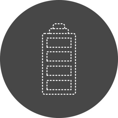 web icon simple illustration of Battery