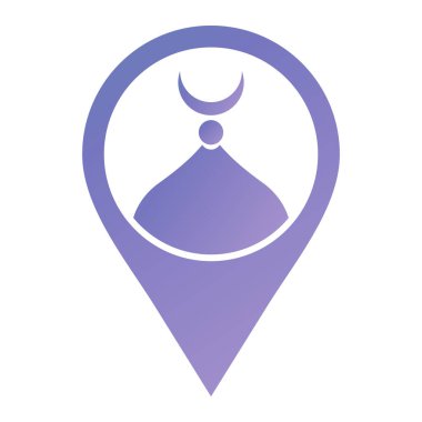 Modern b 'nin vektör illüstrasyonu eksik simgesi