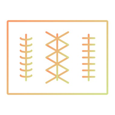 Modern b 'nin vektör illüstrasyonu eksik simgesi