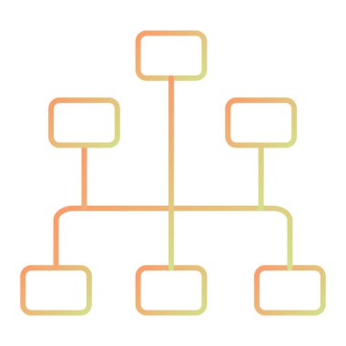 ağ paylaşım simgesi çizimi
