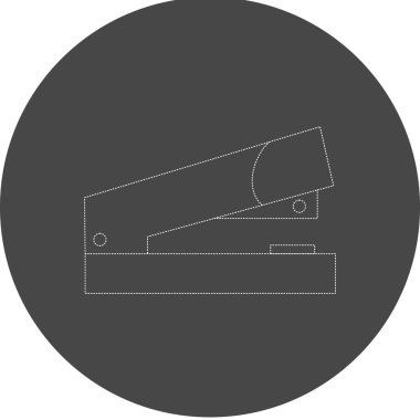 Stapler icon, vector illustration simple design