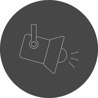 Bir torba simgesinin vektör illüstrasyonu