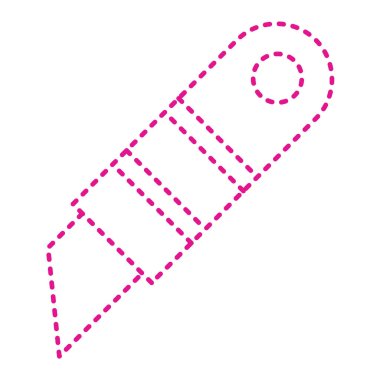 vector illustration of thin modern icon isolated on background