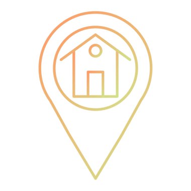 location pin icon vector isolated on white background for your web and mobile app design, map logo concept