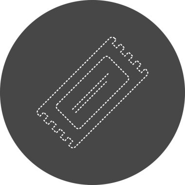 Bilet vektör çizim