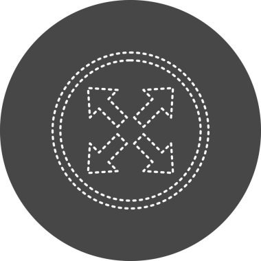 ok simgesinin vektör illüstrasyonu