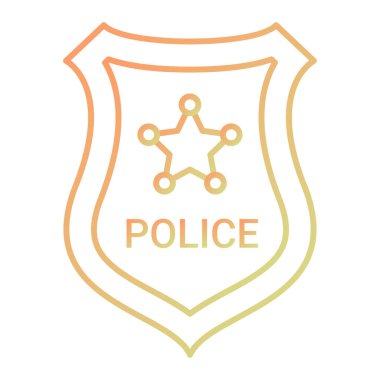 kalkan ikon vektör illüstrasyonu