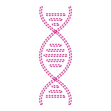 dna structure, vector illustration
