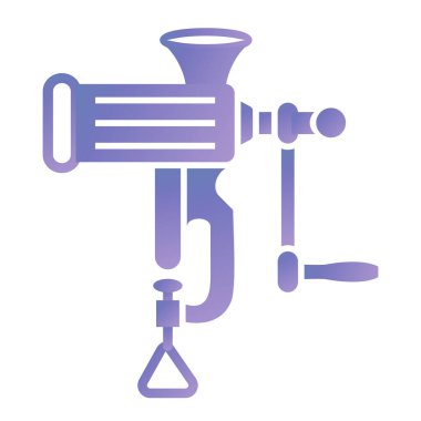 Modern oto tamir simgesinin vektör illüstrasyonu