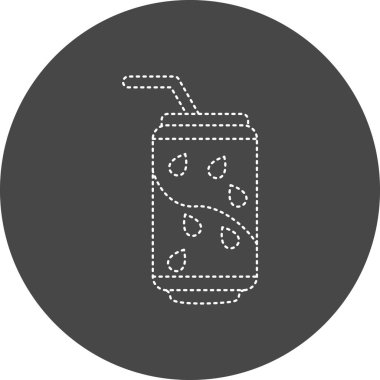 vector illustration of soda