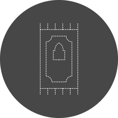 vector illustration of Rug icon