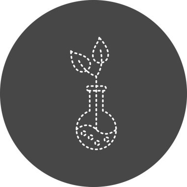 vector illustration of Plant Research icon