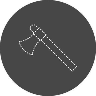 axe icon modern simple illustration 