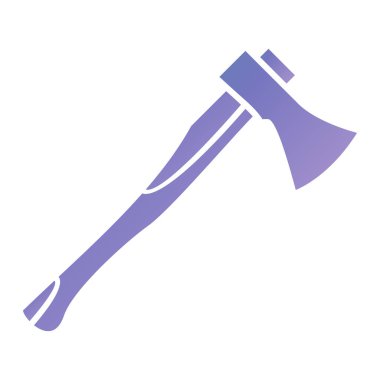 Balta simgesi. Vektör illüstrasyonu