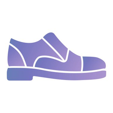 Moda tarzı izole edilmiş arka planda ayakkabı simgesi