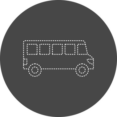 vector illustration of modern bus 