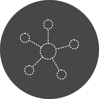 vector illustration of Molecule