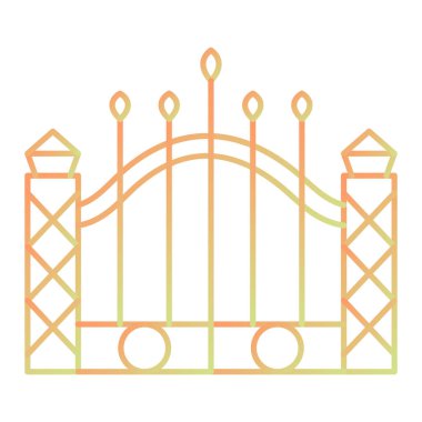 Construction web icon simple illustration