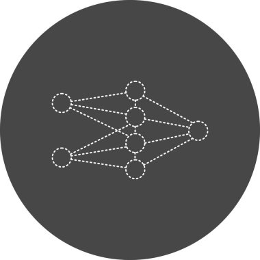 ağ simgesi, vektör illüstrasyonu basit tasarım