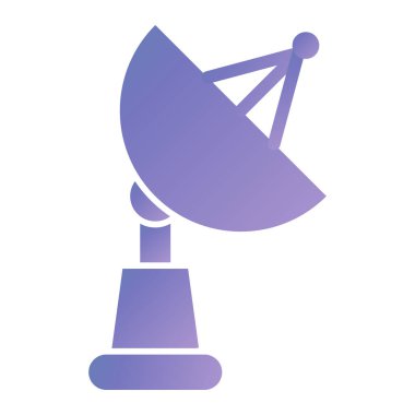 Uydu anteni. Web simgesi