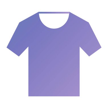 Tişört ikonu. vektör illüstrasyonu