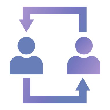 İnsan simgesi, vektör illüstrasyonu