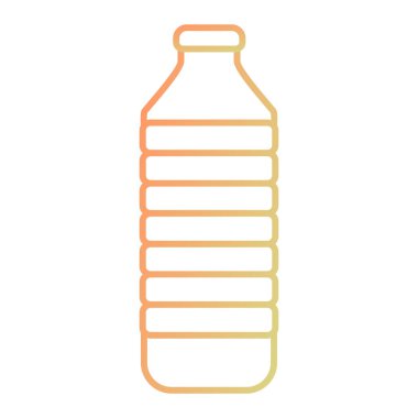 Tek içecek simgesinin vektör illüstrasyonu