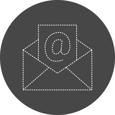 Mektup. Web simgesi basit illüstrasyon 