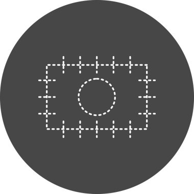 Yama. Web simgesi basit tasarım