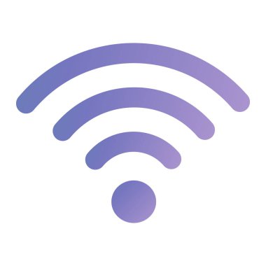 wifi simgesi vektör illüstrasyonu