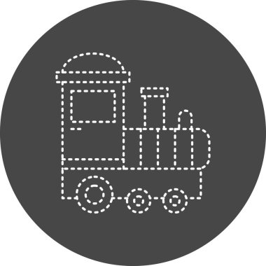 Toy Train. web icon simple design