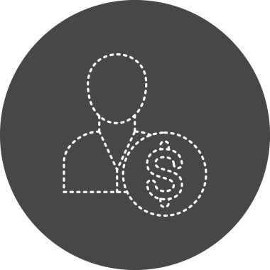 Alıcı. Web simgesi basit tasarım