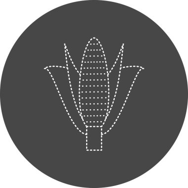 Sebze simgesinin vektör illüstrasyonu