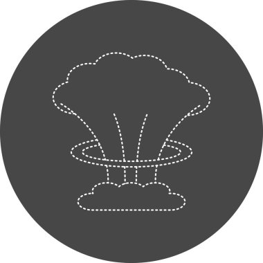 patlama simge vektör çizim