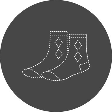 çorap vektör çizim