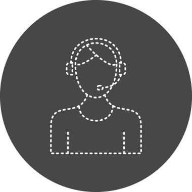 Commentary Vector Glyph Icon Design 