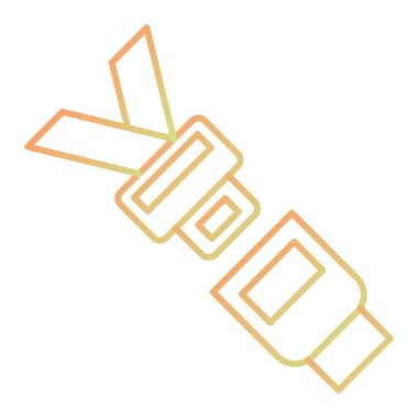 Modern b 'nin vektör illüstrasyonu kurdele simgesinden yoksun