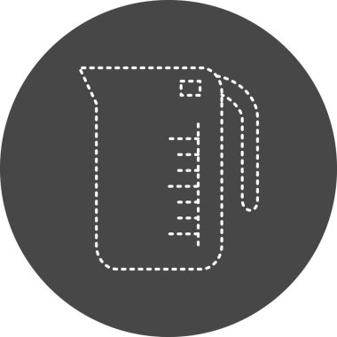 vector illustration of Measuring Jug