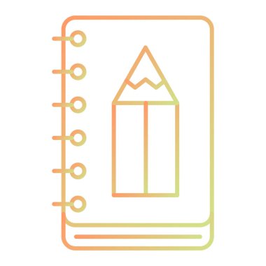 kalem simgesi vektör illüstrasyonu