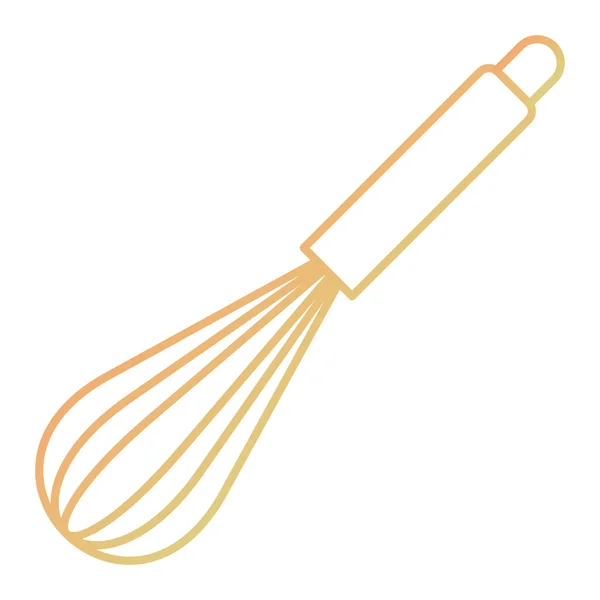 Whisk Icon Vector Illustration — Stock Vector