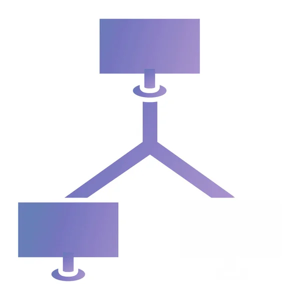 Lamp Web Icoon Eenvoudige Illustratie — Stockvector